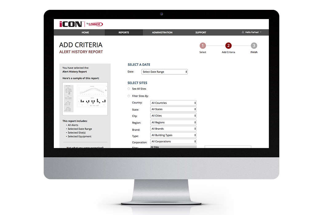 iCON Customized Reporting Tools